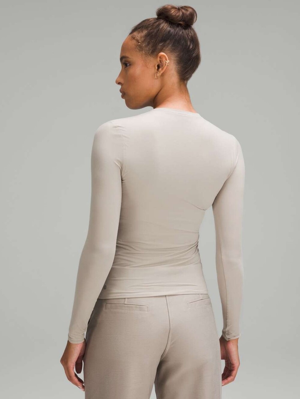 lululemon wundermost ultra soft nulu crewneck longsleeve shirt Riverstone